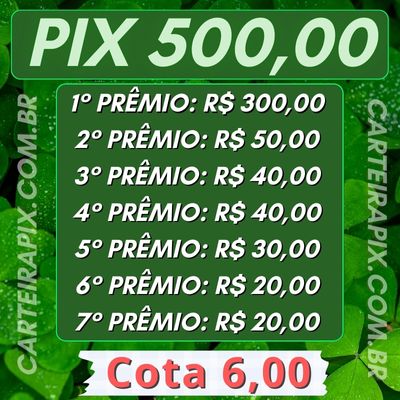 PIX R$500,00 EDIÇÃO 2.745