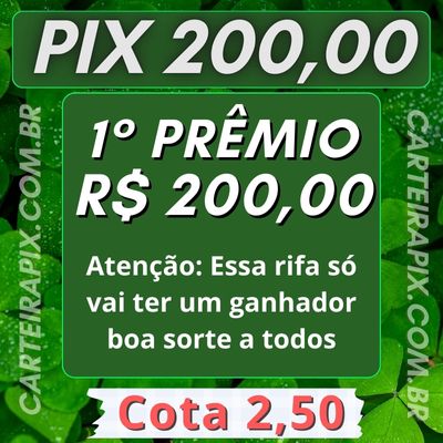 PIX R$200,00 EDIÇÃO 1.347